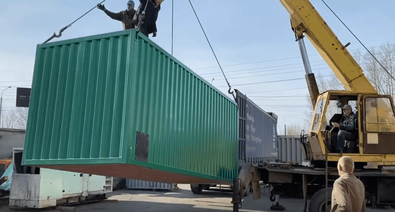 Ямз 8503.10 Ярославль, Электростанция мощностью 315 Квт, в контейнере с Автоматикой. Завод НЗГУ