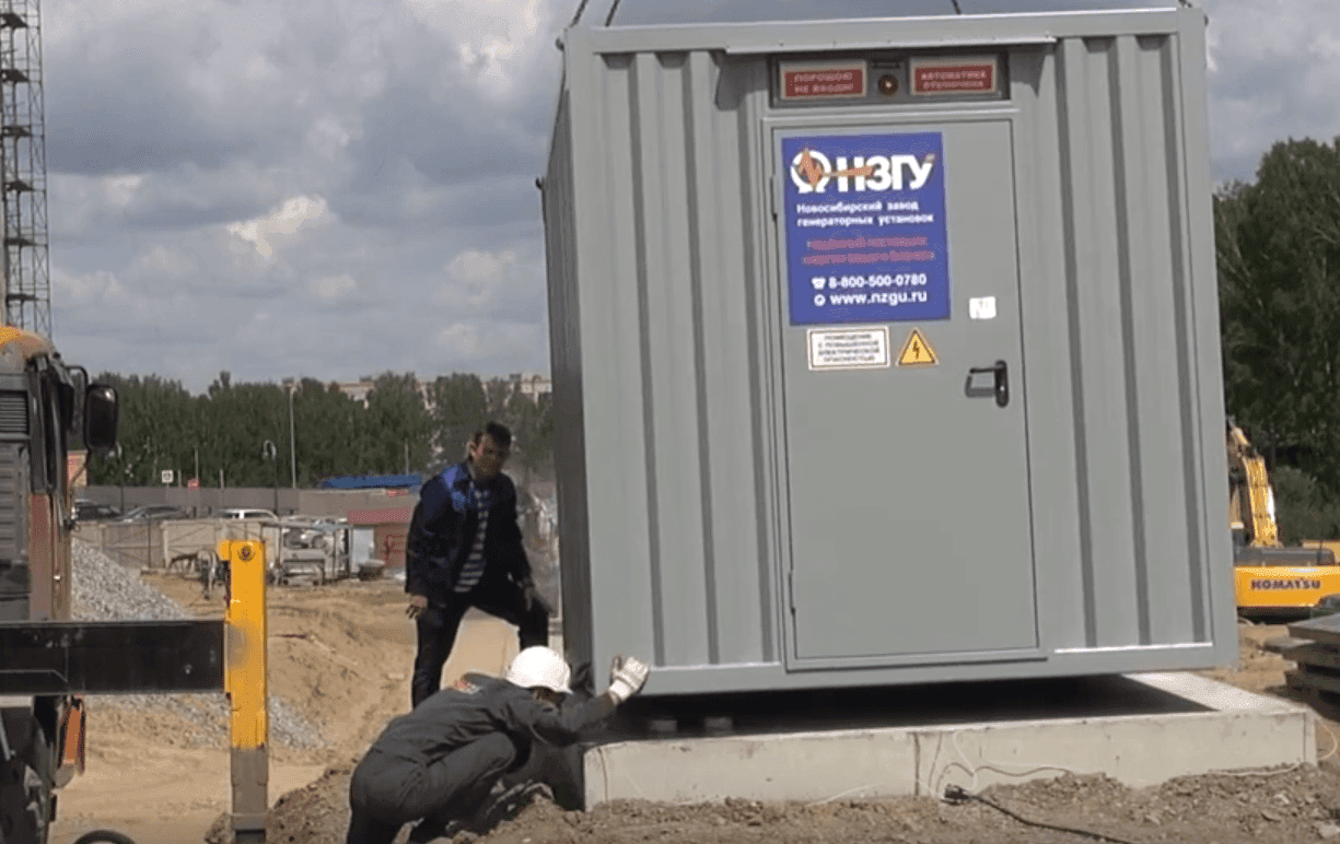 ДГУ 64 кВт для детского сада, Наукоград Кольцово (Июль 2019)